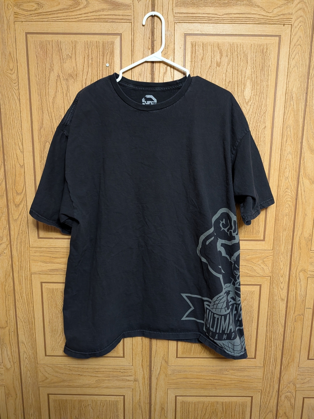 Vintage UFC Ulti-Man Graphic T-Shirt - Black